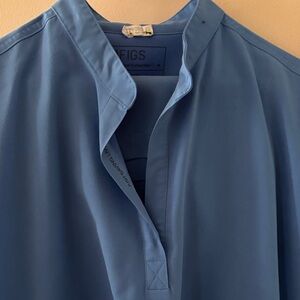 Figs Classic Blue Medical Top and pants